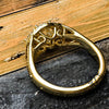 1.13ct Round Cut Diamond Gold Engagement Ring - 03US75